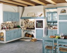 Interior da cozinha em estilo provençal - os principais aspectos da decoração e decoração