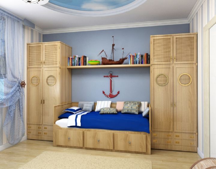 Specific additions and marine décor