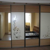 large closet in the interior of the corridor photo