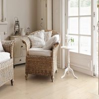 bright white oak in the bedroom decor photo