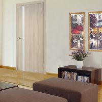 beautiful white oak in the interior of the hallway picture