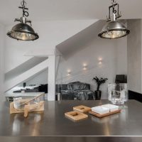 bright bedroom interior in white color photo