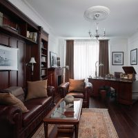 unusual interior hallway in the English style picture