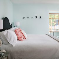 beautiful tiffany color in the kitchen interior photo