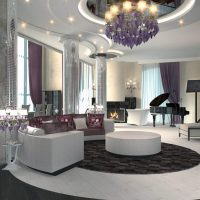 light room design in art deco picture