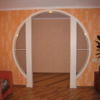 light arch in bedroom design picture