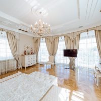 bright white oak style living room picture