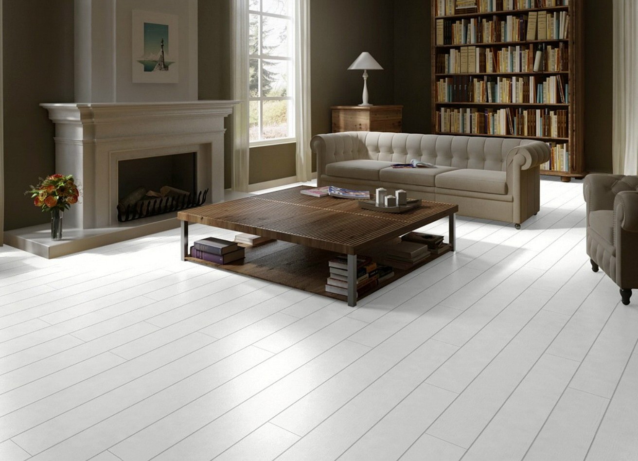 light white oak in the bedroom interior