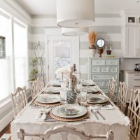 beautiful design hallway in the style of shabby chic picture