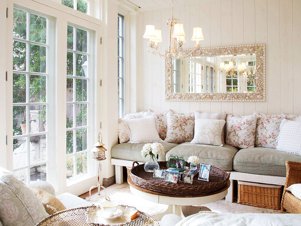 beautiful french style hallway interior