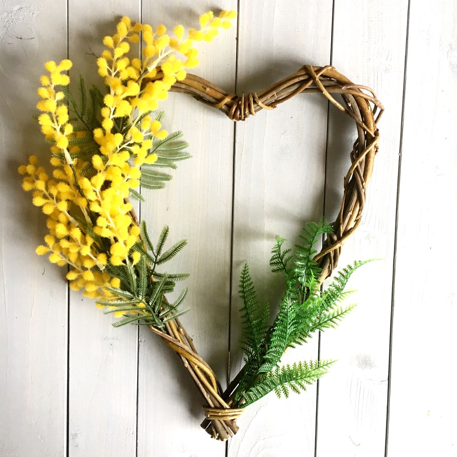 bright spring decor in the style of the corridor