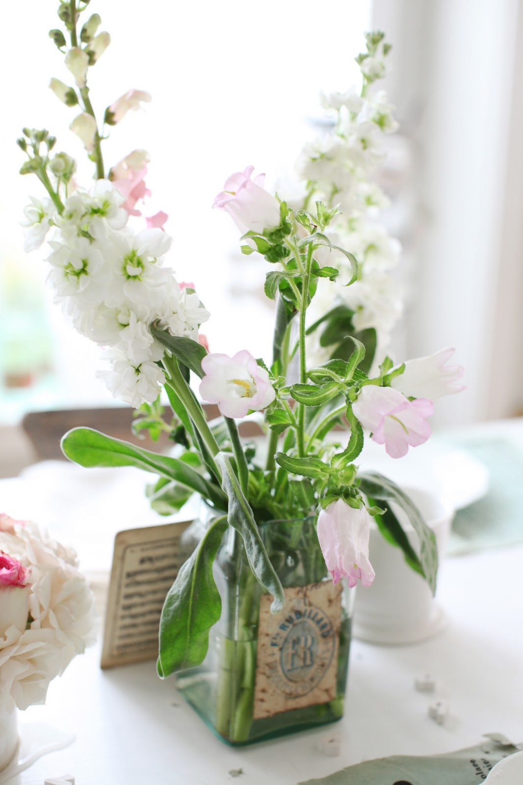 light spring decor in the interior of the nursery