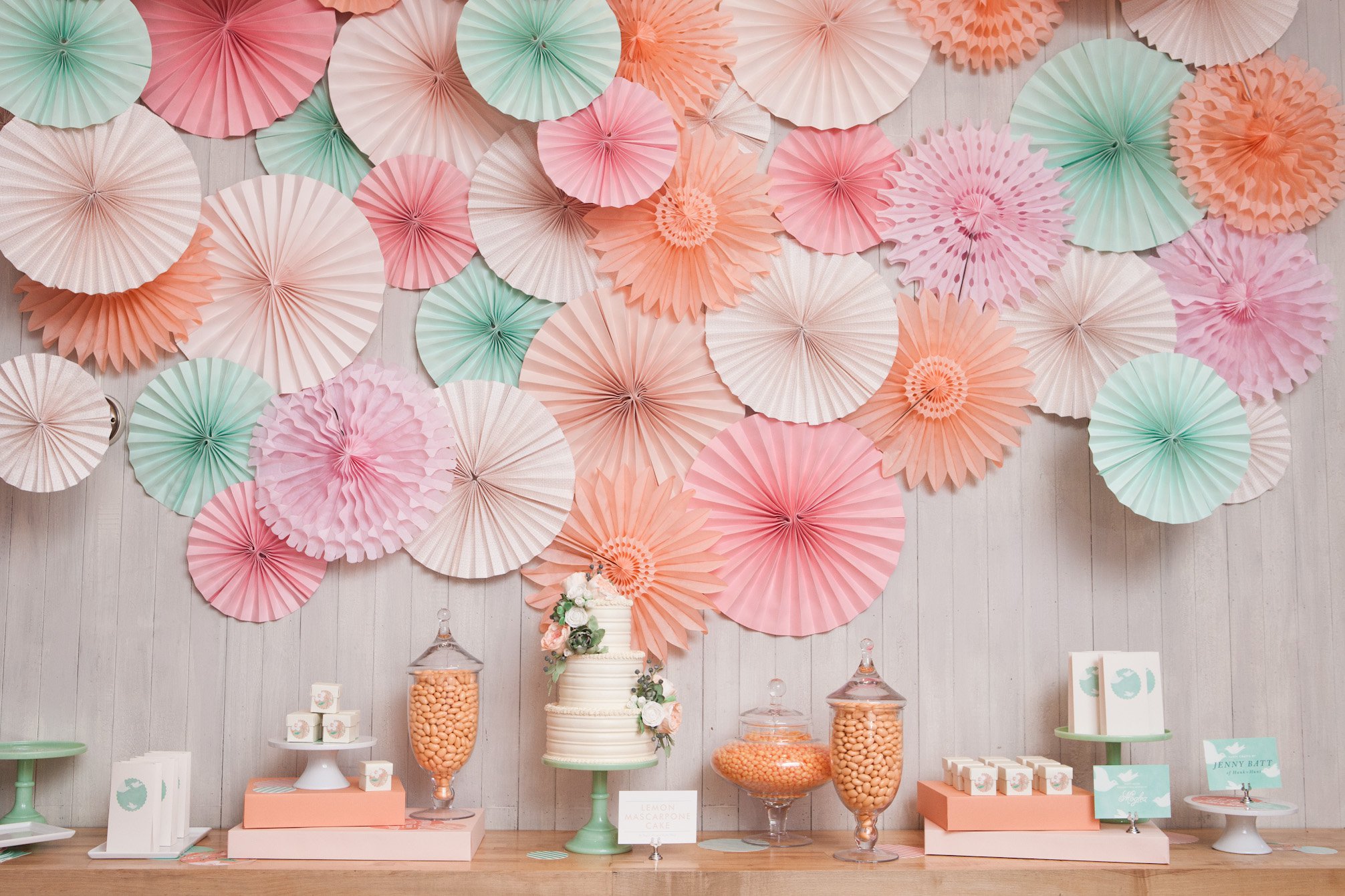 paper fan in bedroom style