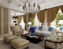 chic american style apartment design photo