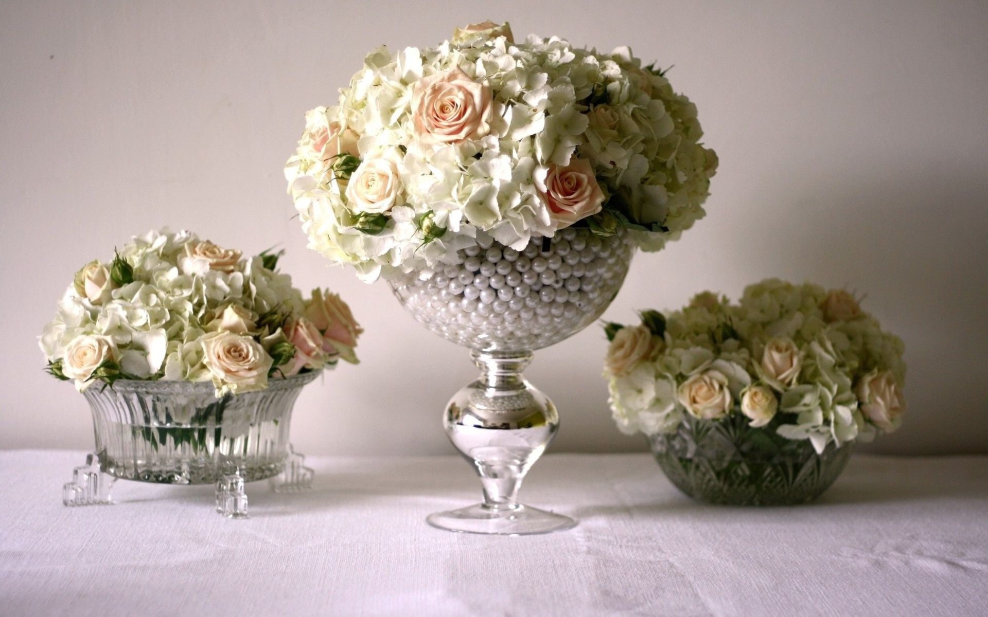 artificial flowers in the style of the balcony