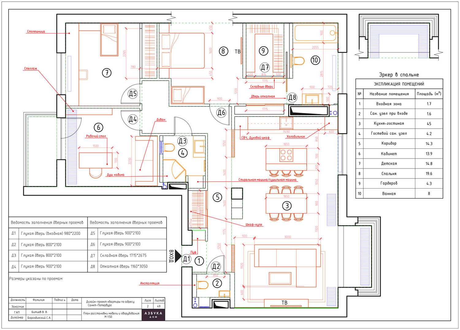 dark ergonomic hallway design