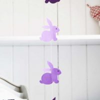 the idea of ​​a beautiful holiday decoration with paper photo