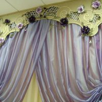 DIY bright curtain design photo