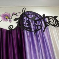 do-it-yourself version of beautiful decoration of curtains picture