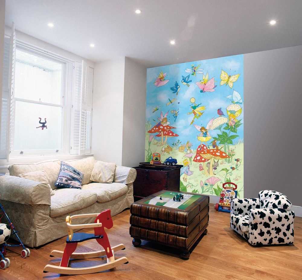 the idea of ​​the original decor of the children's room