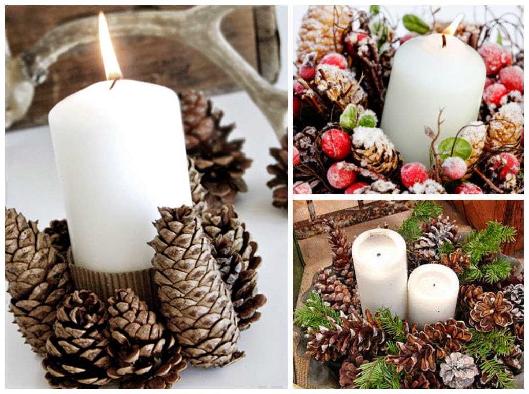 DIY beautiful candle decoration