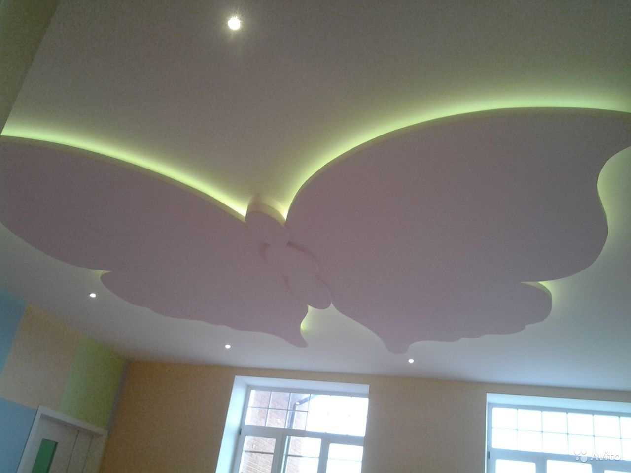 beautiful print ceiling design