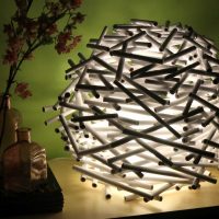 do-it-yourself light decoration lampshade lamp photo