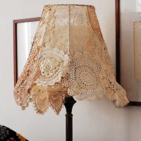 hiasan lampu tudung terang dengan gambar bahan terbentuk