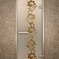 original decoration of interior doors with improvised materials photo