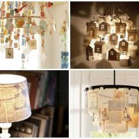 do-it-yourself lampshade decoration