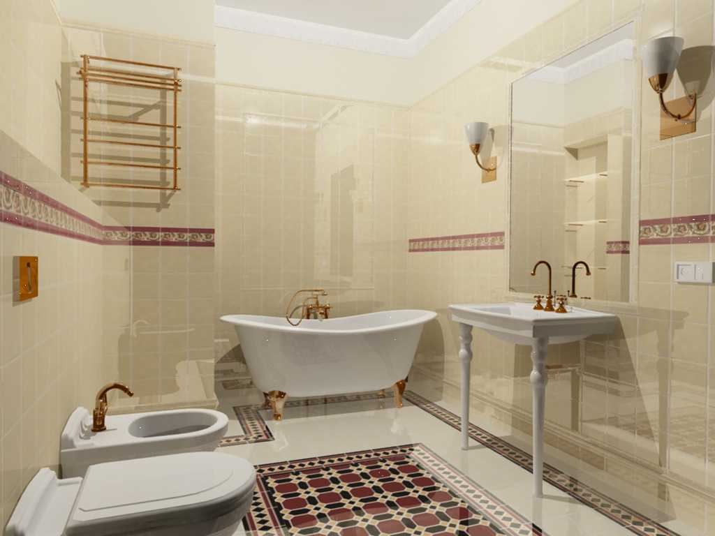 original bathroom interior