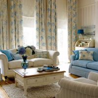 a combination of bright gray in the interior of the living room with other colors of the photo