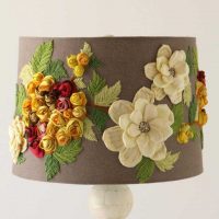 bright decoration lampshade improvised materials photo