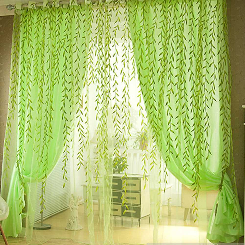 bright window decoration tulle