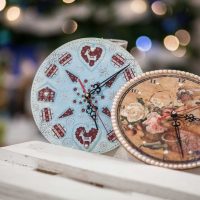 do-it-yourself idea of ​​a beautiful watch decor photo