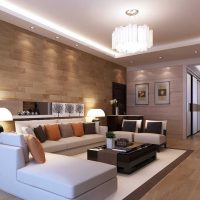 light bedroom interior in modern style photo