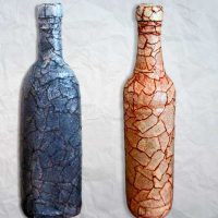 original decoration of bottles for the interior of the room picture