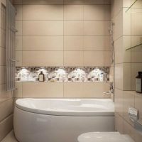 the idea of ​​a beautiful style of a bathroom in the apartment photo