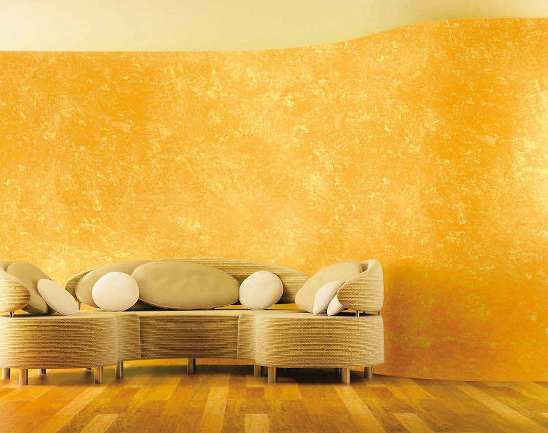 version of the beautiful style of the room with decorative plaster