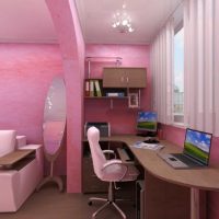 l'idée d'un beau design de chambre pour une photo de fille