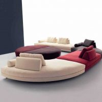 idea bilik dalaman moden dengan gambar sofa