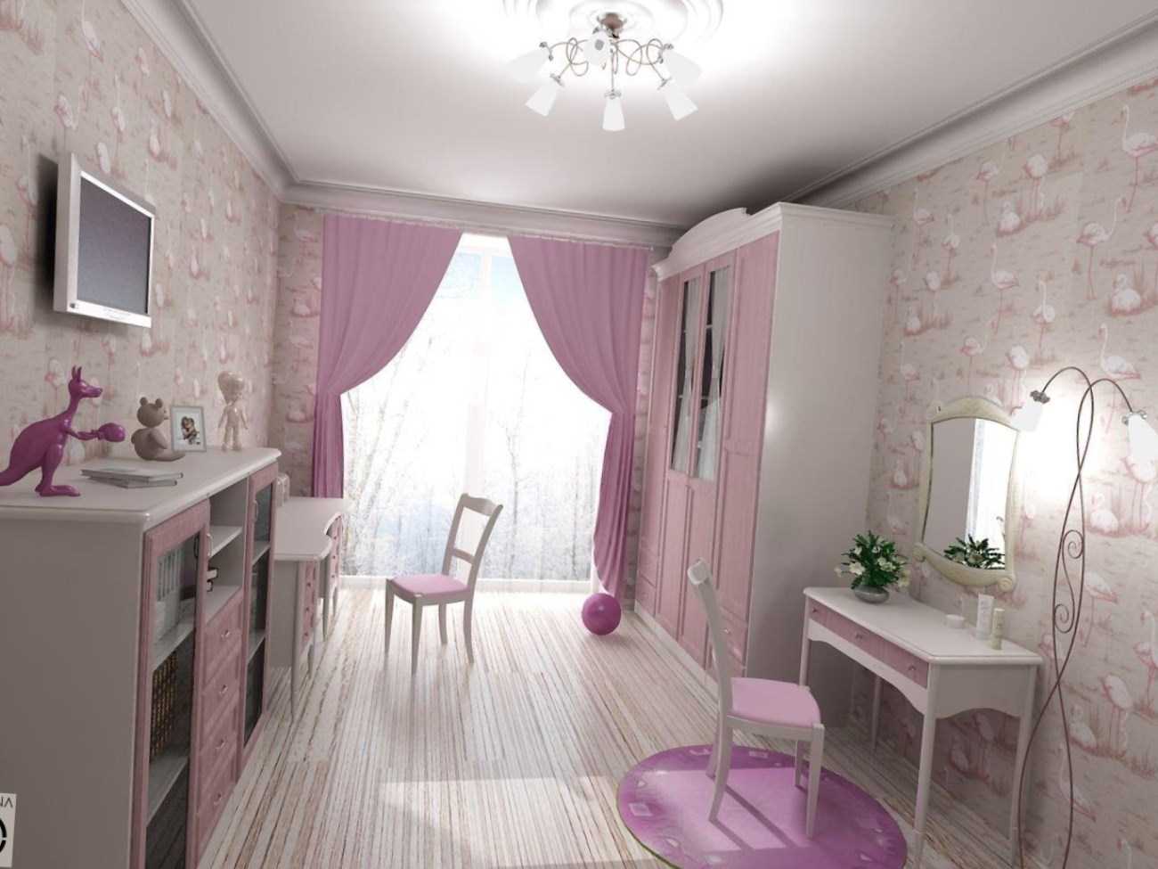 idée d'un style de chambre lumineuse pour une fille