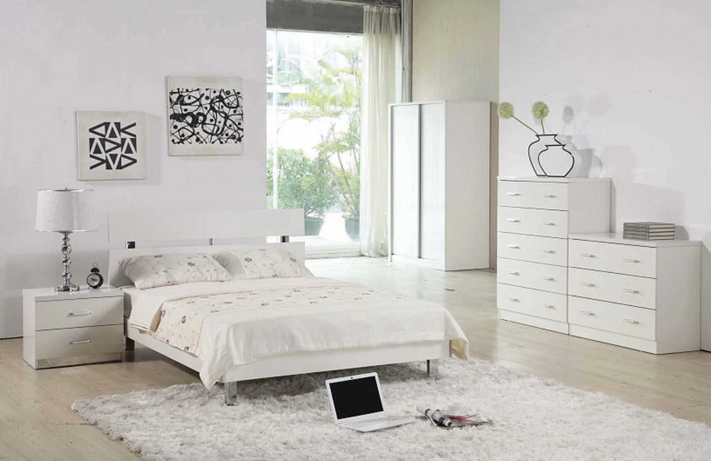 idea of ​​original bedroom interior decoration