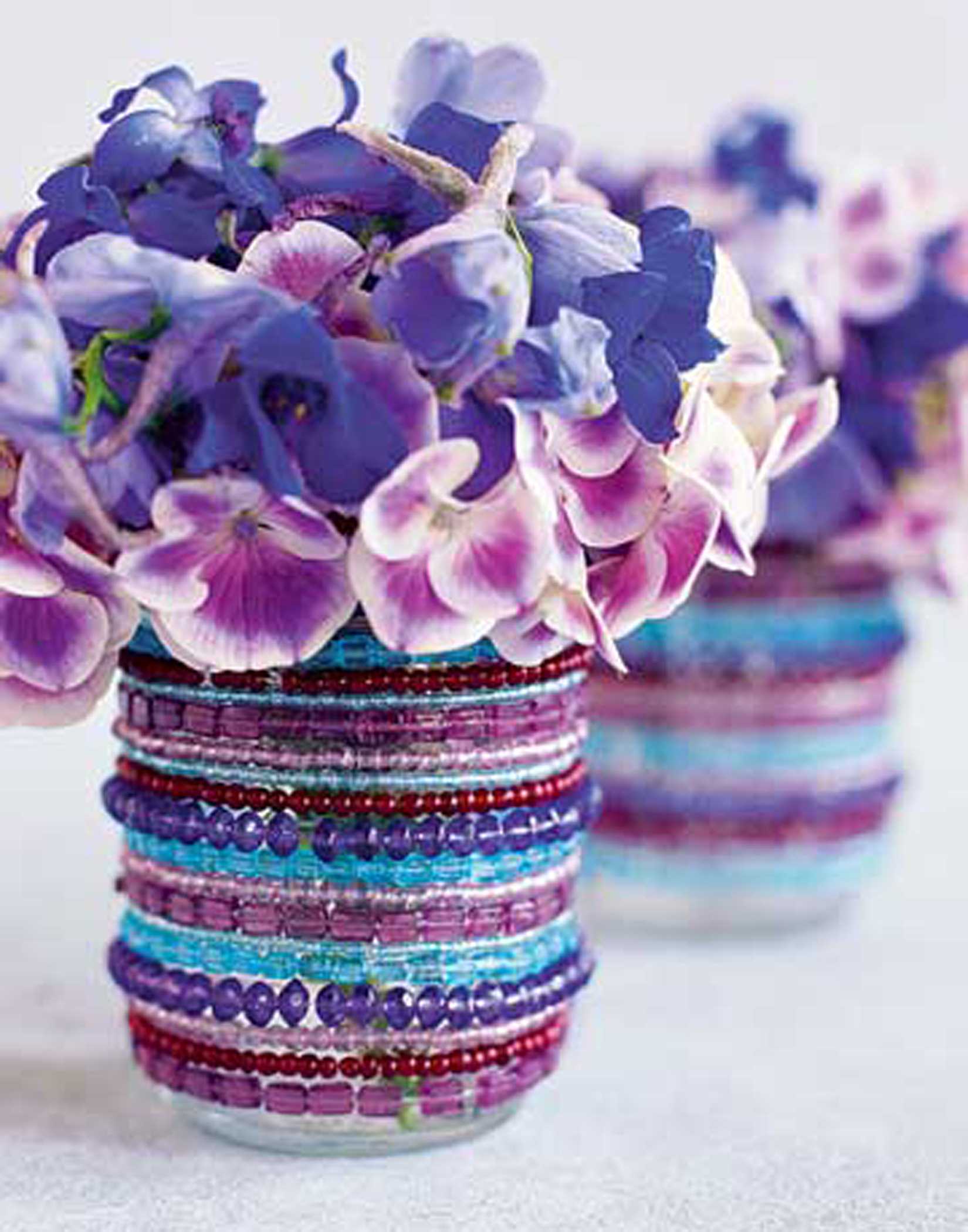 idea of ​​original vase decoration