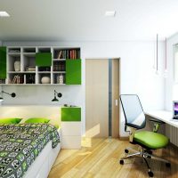 idea of ​​bright style 2 room apartment picture