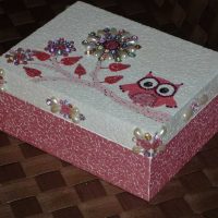 the idea of ​​a beautiful box decoration picture