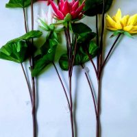 version of the original decor of the floor vase with decorative flowers picture