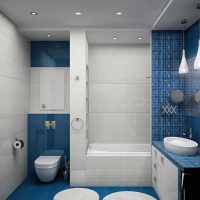 idea of ​​unusual design of a bathroom in an apartment picture