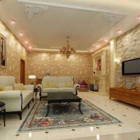 the idea of ​​a bright interior design photo