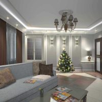 فكرة نمط مشرق 2 شقة صورة الغرفة